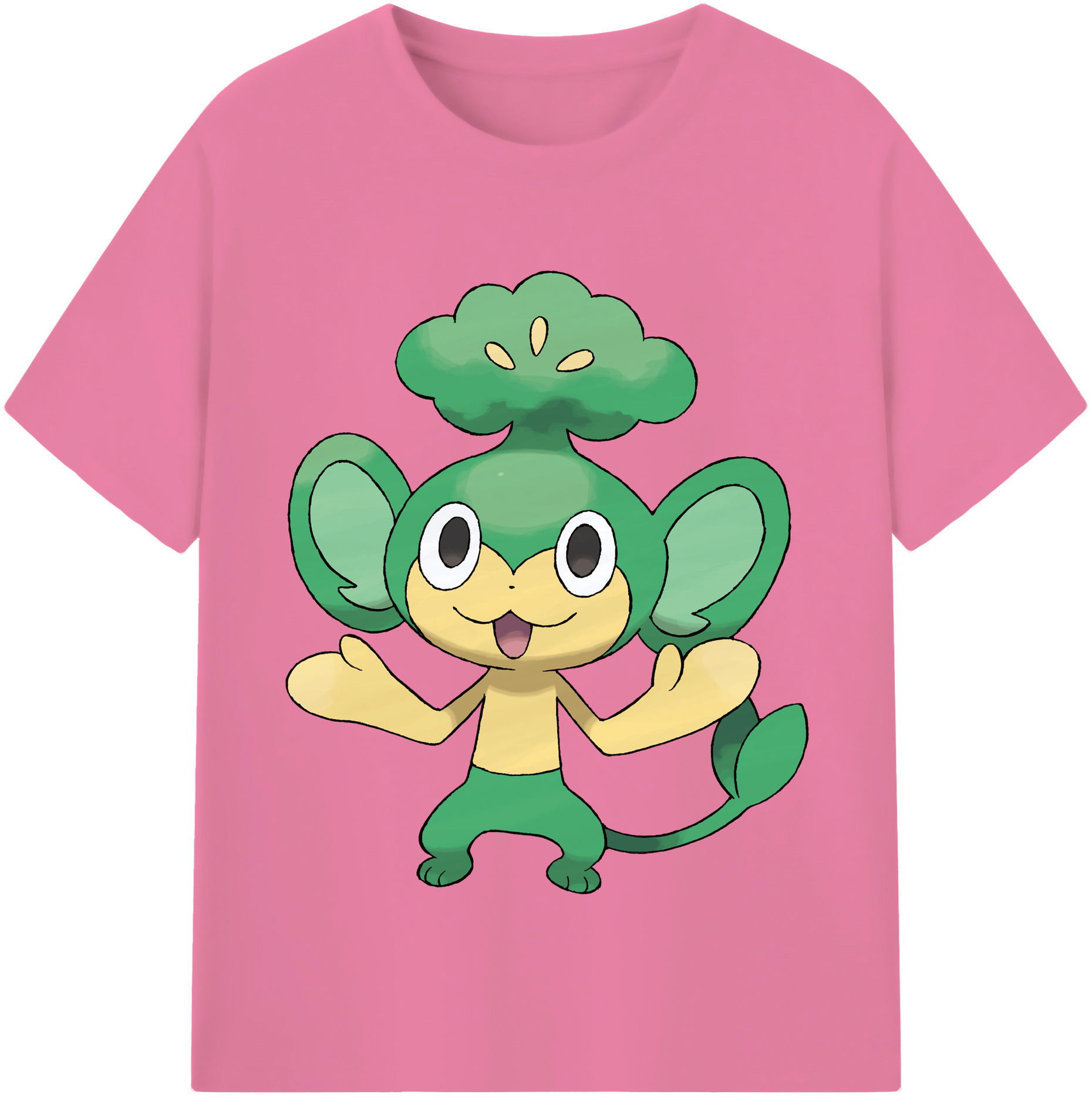 （画像用） ポケットモンスター Pokémon 綿100％半袖Tシャツ（フロントプリント）